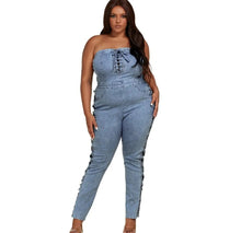 Load image into Gallery viewer, &quot;Denim Girl&quot; Jumpsuit