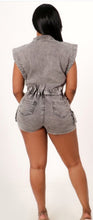 Load image into Gallery viewer, Acid Wash Denim Jumpsuits