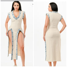Load image into Gallery viewer, Dare to Be Different Denim Top/ Dress