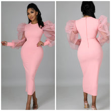 Load image into Gallery viewer, Skylar Sheer Sleeve  DRESSES