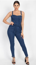 Load image into Gallery viewer, Denim Me Jumpsuit