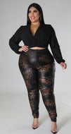 Snakeskin Pants